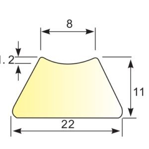 Ceramic Waterproof Backing for One-Side Welding